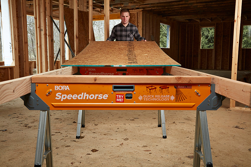 BORA Speedhorse™ - Sawhorse with fast deploying legs