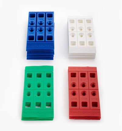 Lee Valley Assorted Polypropylene Shims