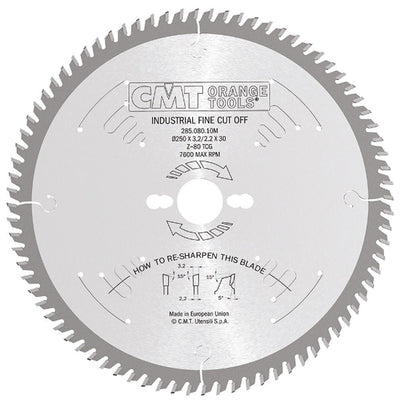 CMT Industrial Finishing Saw Blade - 300mm - 96 Tooth