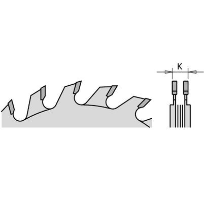 CMT Industrial Adjustable Scoring Blade (Scribe Blade) - 120x20mm