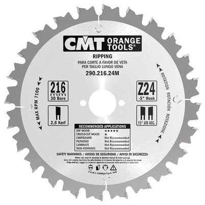 CMT Ripping Blade - 200mm