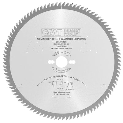 CMT Industrial Non-Ferrous Metal and Laminated Panel Blade - 216mm