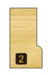 Arden Round Over Bit with Bearing - 12.77mm Cut Depth 1/4" Shank