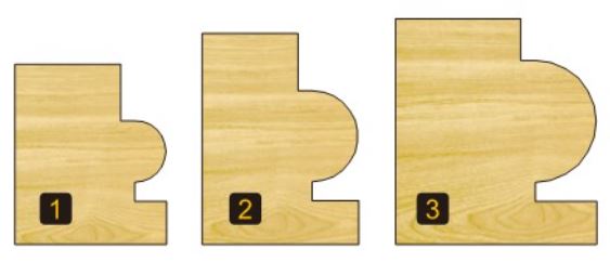 Arden Corner Beading Bit with Bearing - 4.76mm Radius 1/2" Shank