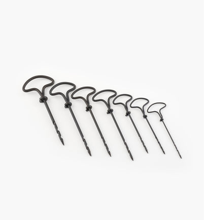 Lee Valley Gimlet Set 2mm - 5mm 7 set