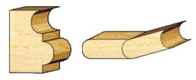 Arden Flute and Bead Bit - 25.4mm Diameter 1/2" Shank