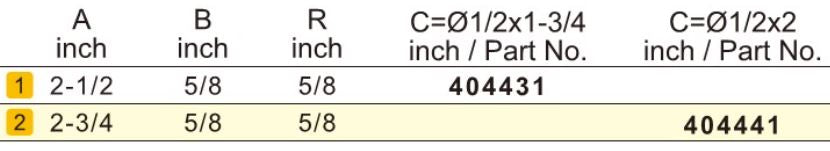 Arden Raised Panel Bit - 70mm Diameter 1/2" Shank