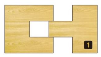 Arden Tongue and Groove Bit Set - 1/2" Shank
