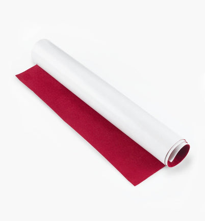 Lee Valley Adhesive-Backed Felt - Red