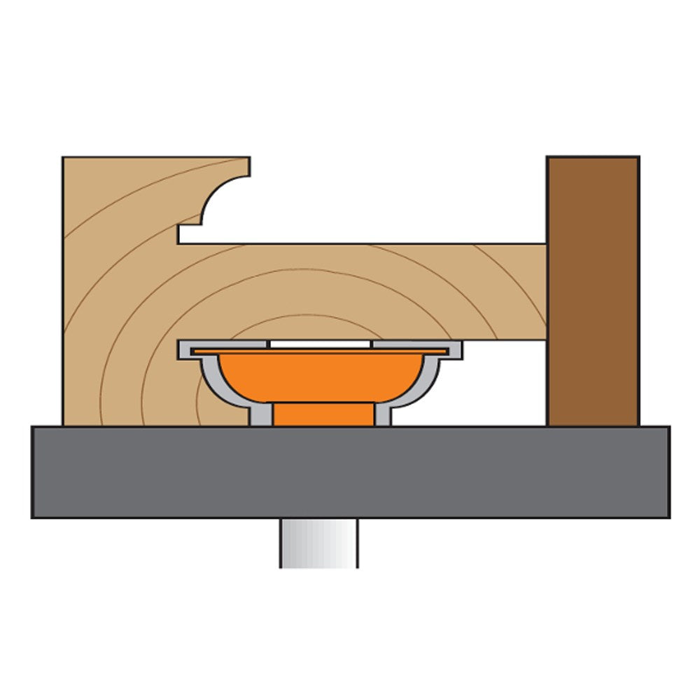 CMT 2 Piece Entry Door Router Bit Set