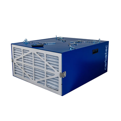 Carbatec Room Air Filter - 3/4HP with 5 Micron Filter & remote operation