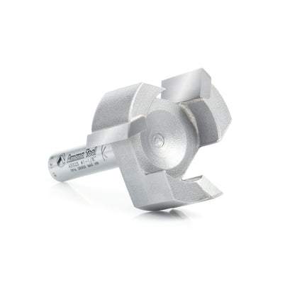 Amana 45525 Carbide Tipped Spoilboard Cutter, 1-1/8" Diameter, 1/4" Shank