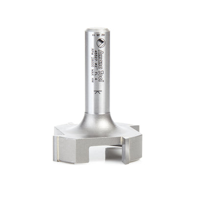 Amana 45527 Carbide Tipped Spoilboard Cutter 2" Diameter 1/2" Shank