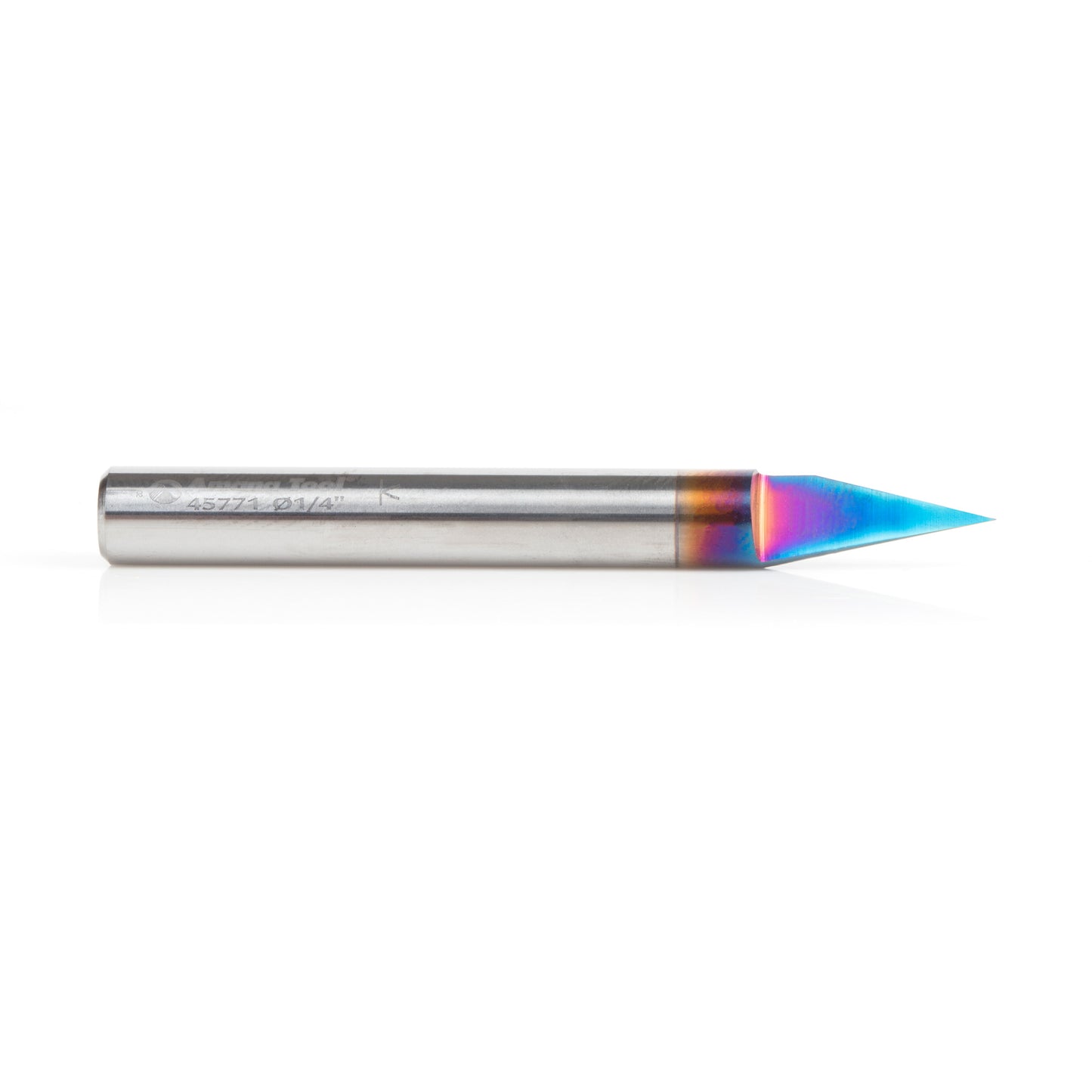 Amana 45771-K Spektra Solid Carbide Engraving Bit, 30° Angle, 1/4" Shank