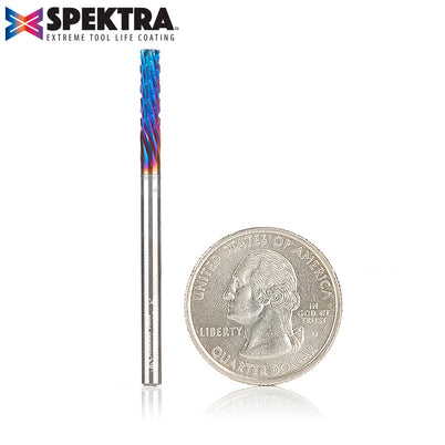 Amana 46260-K Spektra Solid Carbide Carbon Fiber Graphite Spiral Bit, 1/8" Diameter