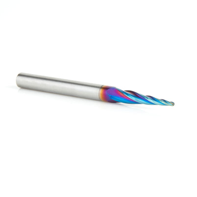 Amana 46282-K Spektra Solid Carbide Tapered 3D Spiral Bit, 5.4° Angle