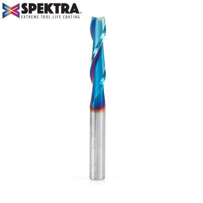 Amana 46315-K Spektra Solid Carbide Upcut Spiral Bit, 1/4" Diameter, 1/4" Shank