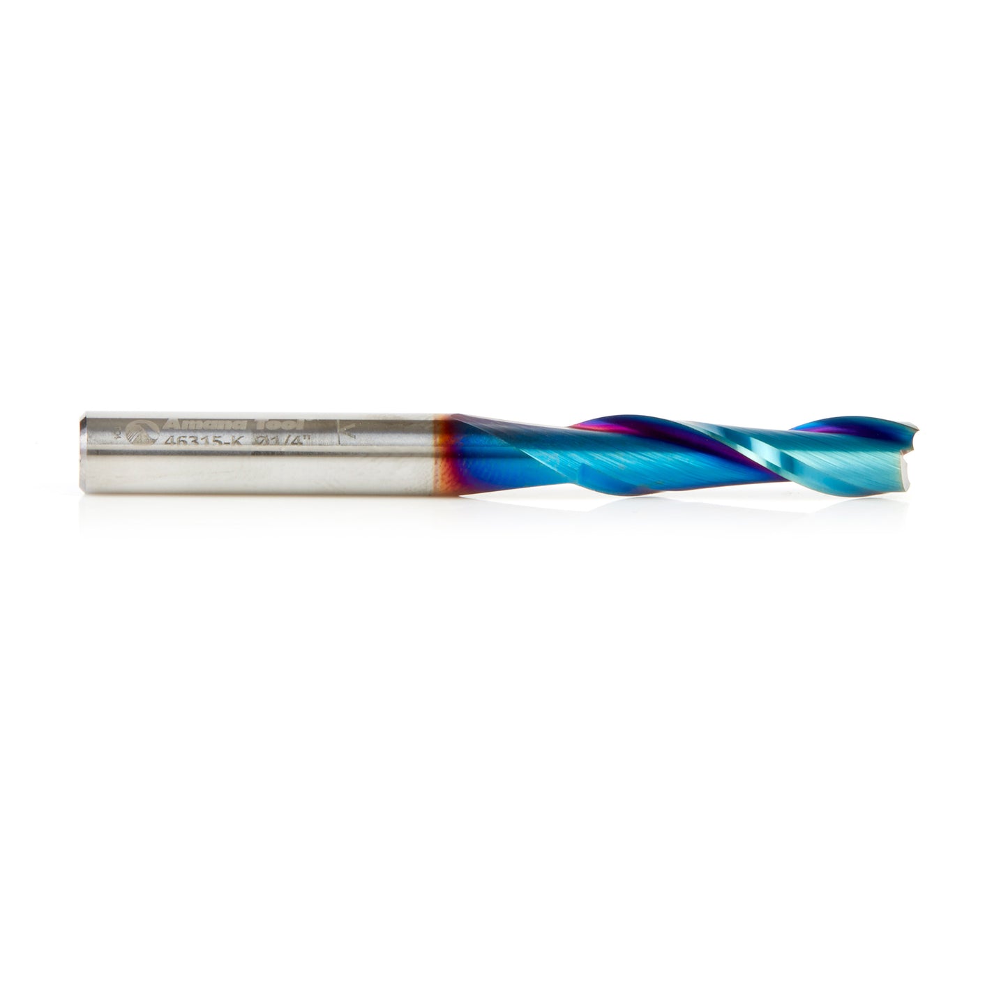 Amana 46315-K Spektra Solid Carbide Upcut Spiral Bit, 1/4" Diameter, 1/4" Shank