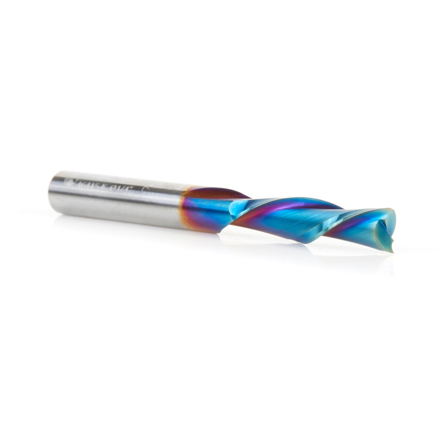 Amana 46415-K Spektra Solid Carbide Downcut Spiral Bit, 1/4" Diameter, 1/4" Shank