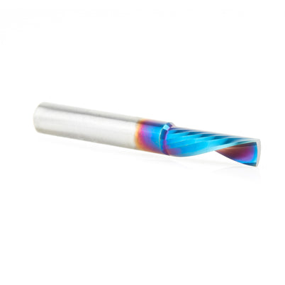 Amana 51504-K Solid Carbide Spektra Plastic O-Flute Spiral Bit, 1/4" Diameter, 1/4" Shank