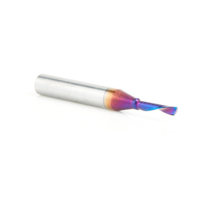 Amana 51511-K Solid Carbide Spektra Plastic O-Flute Spiral Bit, 1/4" Diameter, 1/4" Shank