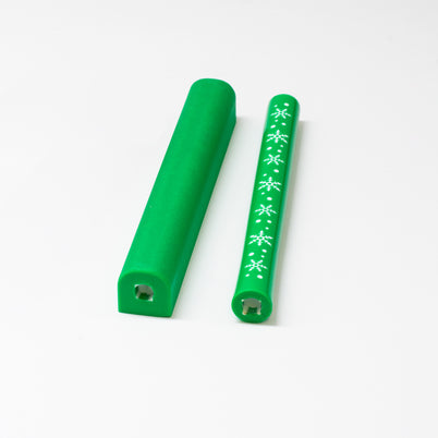 Carbatec Snowflake Acrylic Pen Blanks - Green