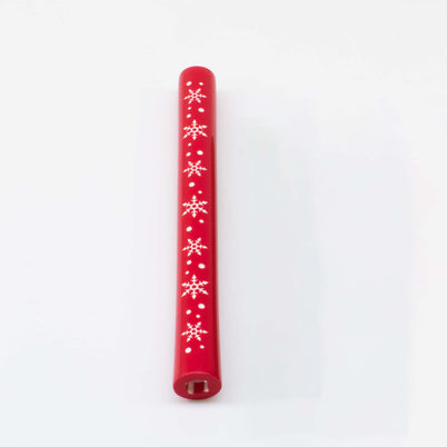 Carbatec Snowflake Acrylic Pen Blanks - Red