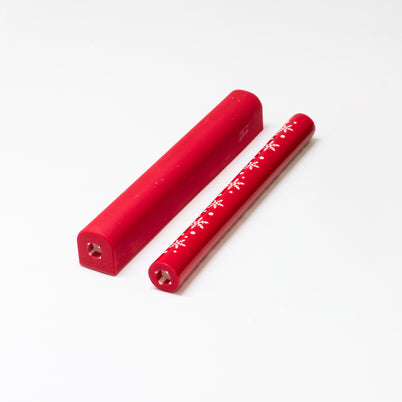 Carbatec Snowflake Acrylic Pen Blanks - Red