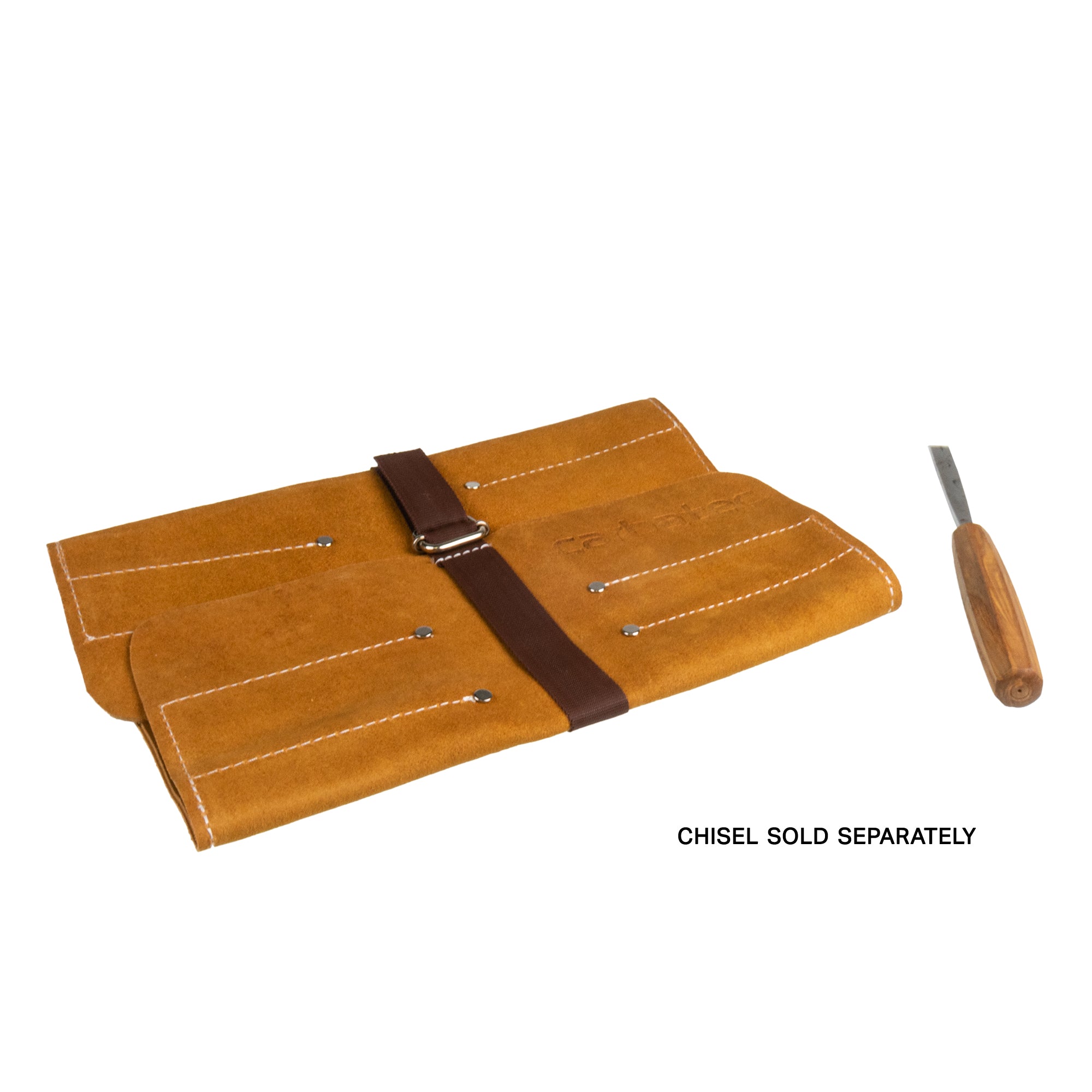 Buy Carbatec Leather Chisel Roll - 12 Place by CARBATEC online - Carbatec
