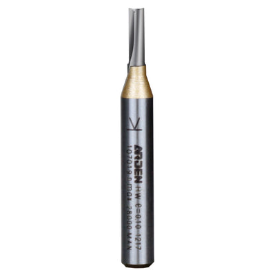 Arden Solid Carbide Insert Straight Cutter - 3.2mm Diameter 9.5mm Cut Depth