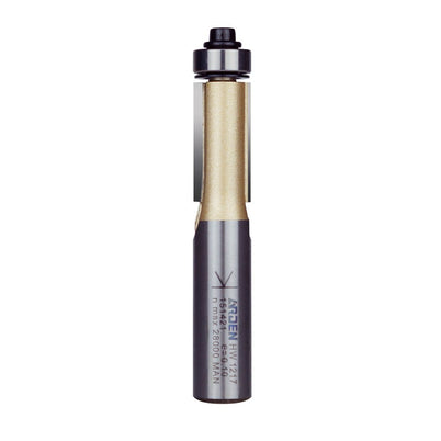 Arden Flush Trim Bit - 12.7mm Diameter 25.4 Cut Depth