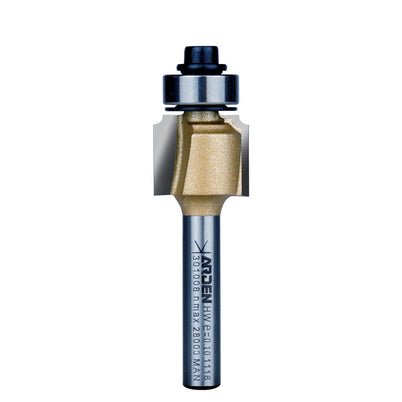 Arden Round Over Bit with Bearing - 12.77mm Cut Depth 1/4" Shank