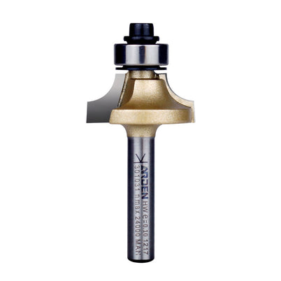 Arden Round Over Bit with Bearing - 6.35mm Radius 11.1mm Cut Depth