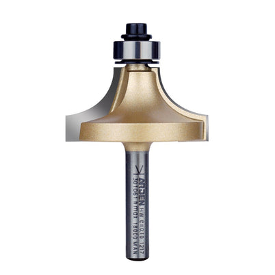 Arden Round Over Bit with Bearing - 12.7mm Radius 1/4" Shank