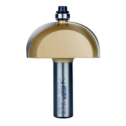 Arden Cove Bit with Bearing - 19.05mm Radius 1/2" Shank