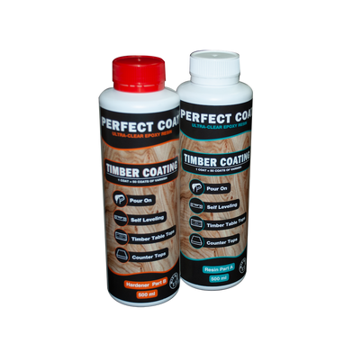 Perfect Coat 2 part Resin and Hardener - 1 litre Kit