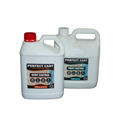 Perfect Cast 2 Part Resin and Hardener - Deep - 6 litre Kit