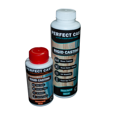 Perfect Cast 2 Part Resin and Hardener - Rigid - 750ml Kit