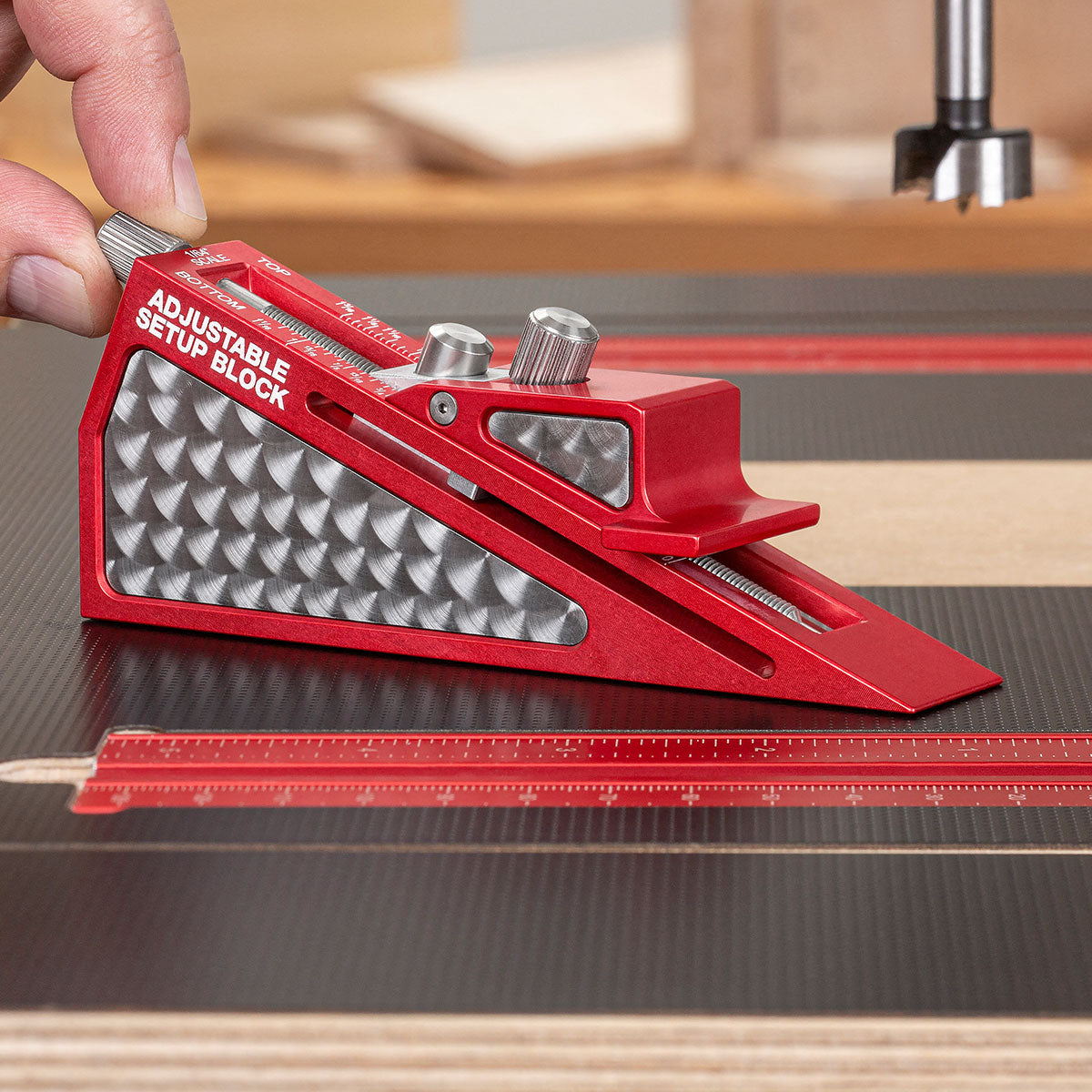 Woodpeckers Adjustable Setup Block Metric ADJSU-M-23