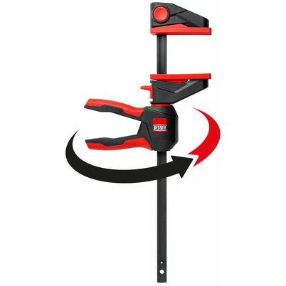 Bessey EZ360 150 mm One Handed clamp with Rotatable Handle