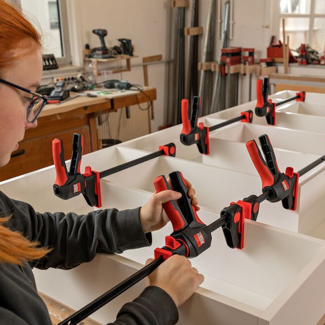 Bessey EZ360 150 mm One Handed clamp with Rotatable Handle