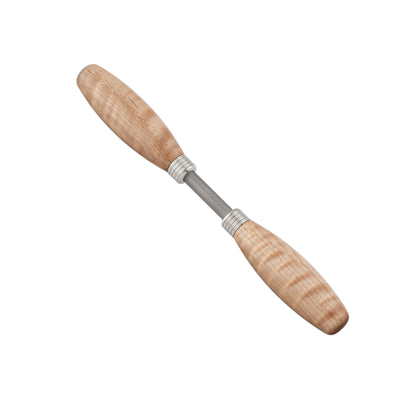 Blue Spruce Burnisher with Curly Maple Handle