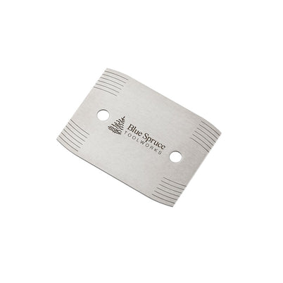 Blue Spruce Straight Card Scraper 4"