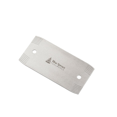 Blue Spruce Straight Card Scraper 6"