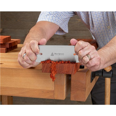 Blue Spruce Straight Card Scraper 6"