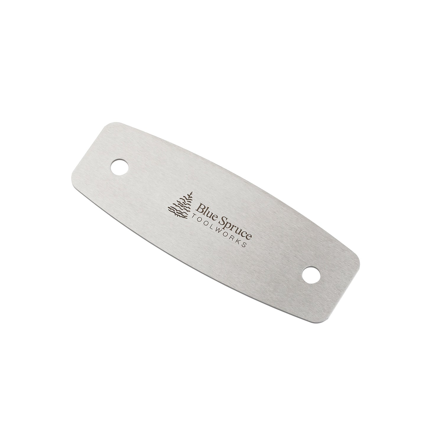 Blue Spruce Curved Card Scraper 6"