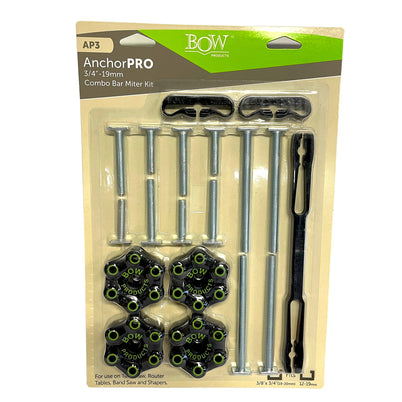 Bow Products AnchorPro Combo 3/4" Miter Bar Kit