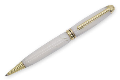 Carbatec Ball Point Pen Parts Gold Finish - 5 Pack - 24kt gold plating