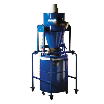 Carbatec In-Line Cyclone Separator with Mobile Stand
