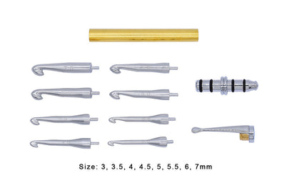 Carbatec Crochet Hook Kit